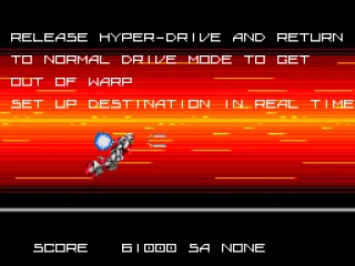 Warping into a boss fight.