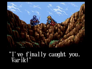 A scene between Varik and the girl