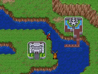 World map, towns.  Animals wander the world.