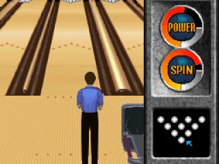 Filling the balls' power and spin meters.