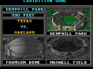 Pick a stadium to play in