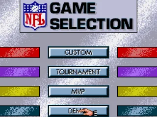 Main menu