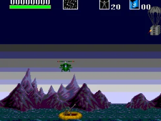 Nice violet mountains as background...