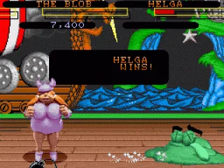 The Blob is vanquished by Helga