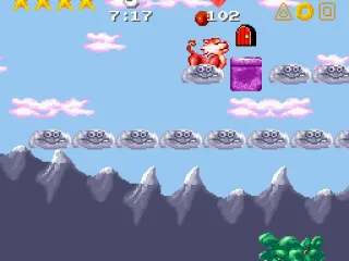 Entering a bonus level