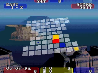 Easy mode reduces the possible colours down to three.