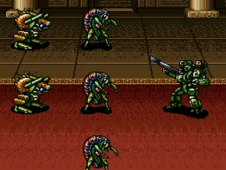 Vynd is facing a group of enemies