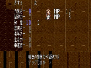 Creating a character. Not just naming, but really creating