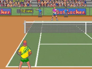 The shot was out, as determined by the judge in back.