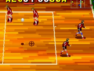 The ball lands where the cursor is