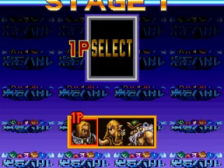 Choosing a character