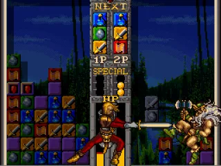 The character on the right has a lot of HP