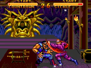 What a ounch! The ugly face in the background looks satisfied