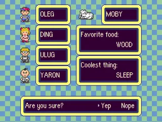 You have answered all the questions, named all the characters and things. Let's see how it looks like...