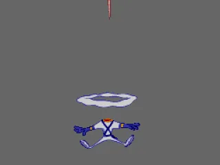 Gruesome death screen...