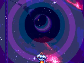 Andy's Asteroids, a recurrent driving level