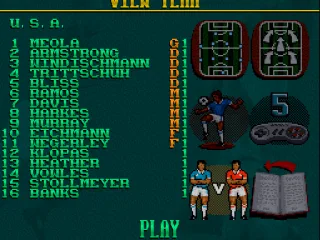 Viewing a team's roster