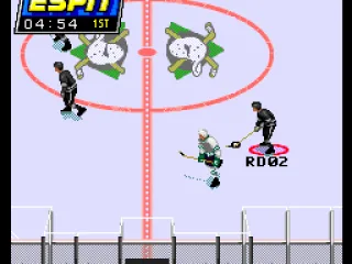 Skating with the puck.