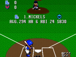 The player at bat