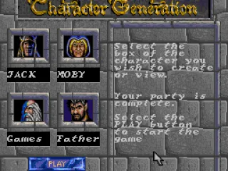 Your party has been created