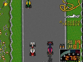 Brazilian GP - Andrea Chiesa in trouble