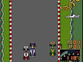 Japanese GP - Senna, Mansell and Schumacher