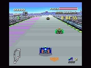 The pink stripes to the left are the power refill area...