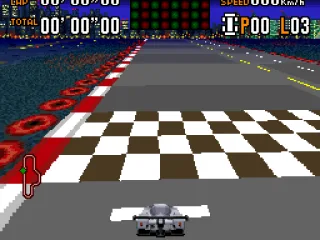 There are no rival cars in practice mode