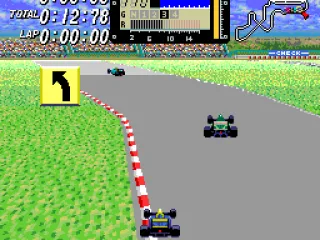 The track in Japan looks a bit like Japan itself...