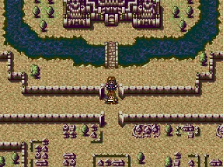 Battle outside the castle