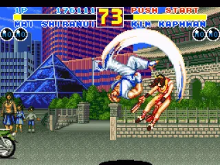 Korea: Kim Kaphwan vs. Mai Shiranui