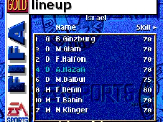 Hey, familiar names! Tal Banin is still in the national team, eh?