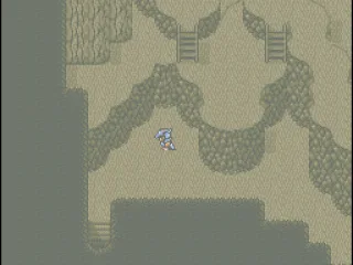 No, there is no graphical error: this is a MISTY dungeon!