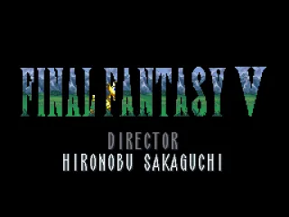 As the credits roll, Bartz boldly goes where no chocobo has gone before