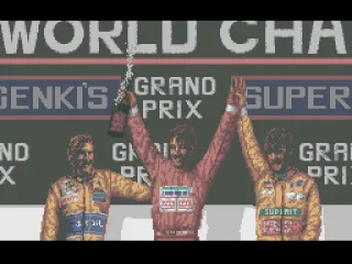 Winning a Grand Prix.