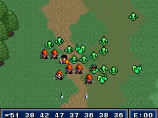 Attacked by crazy green dudes