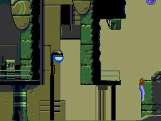 Trying to climb that ledge...