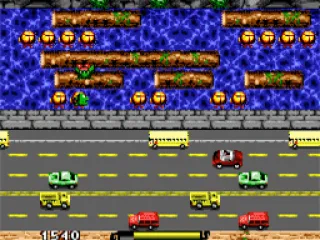 Going for the extra frog