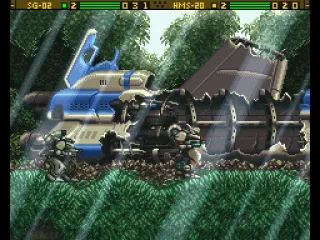 An ambush in the middle of the forest