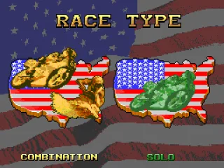 Choosing the race type