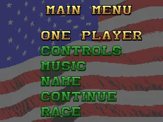 Main menu