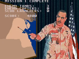 Mission Statistics are given after each mission