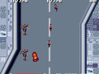 Helicopters will shoot at you, and can only be taken down with missiles.