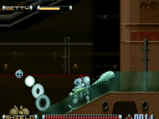 The Mad Better powerup will make the Betty track down and ram into enemies.