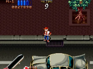 Don't get hit by the cars