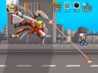 Tenshi's spent the time since last game upgrading his ride.