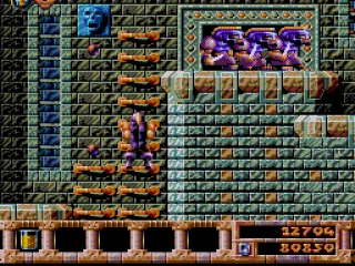 Three violet guys watch how I climb