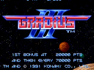 Title screen.