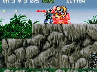 Shooting at the cannon