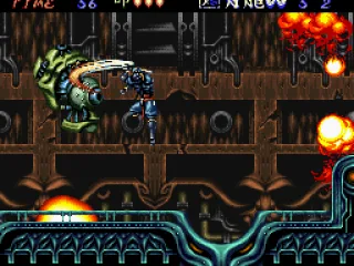 Self-scrolling level, don't fall into the pits!